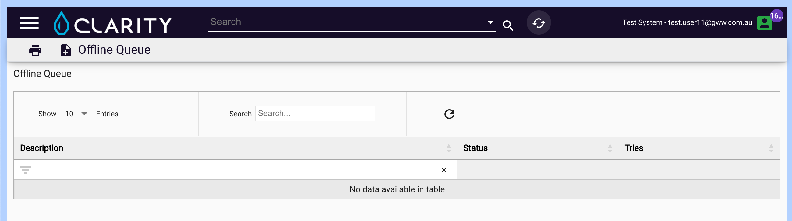Offline Queue Template